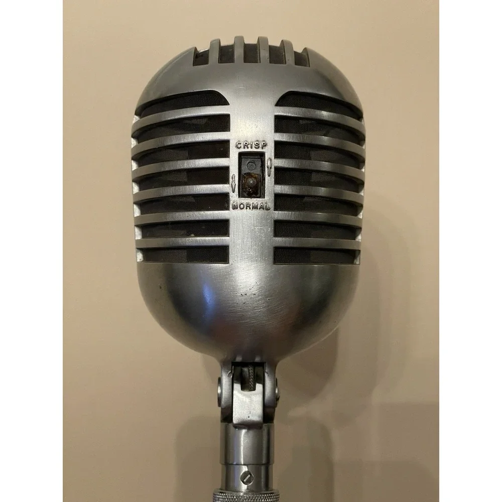 Vintage Astatic DR-10 Microphone Not Tested
